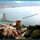 Türkei  Alanya Hafen mit Roten Turm