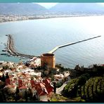 Türkei  Alanya Hafen mit Roten Turm