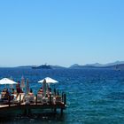 Türkei, Bodrum, Blick auf das Meer, 21.6.15