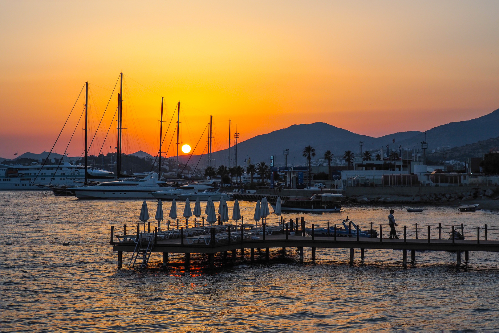 Türkei, Bodrum, Hafen, 15.6.15