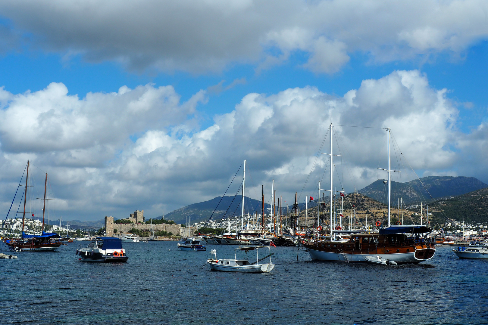 Türkei, Bodrum, Hafen, 19.6.15