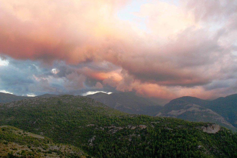 Türkei - Taurusgebirge im Sonnenuntergang