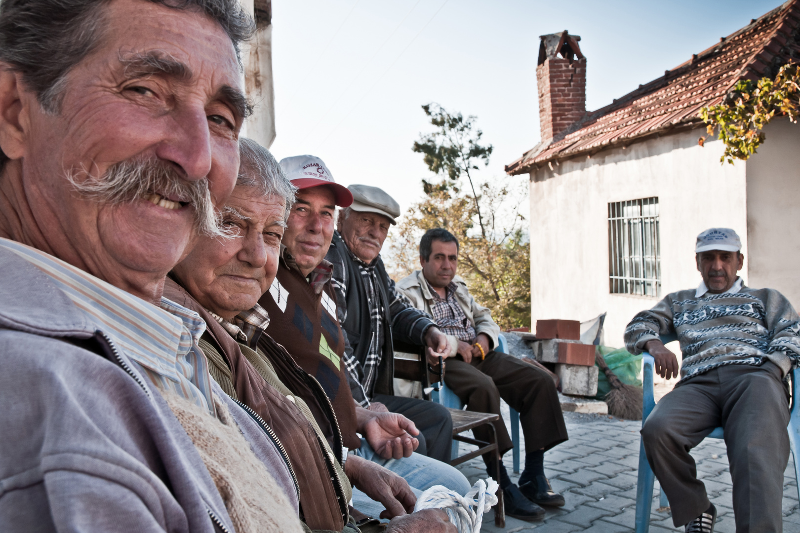 Türkei - vor dem Teehaus