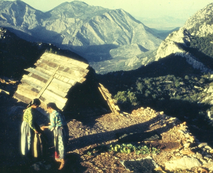 Türkei1964 (1):bei Termessos im Taurusgebirge