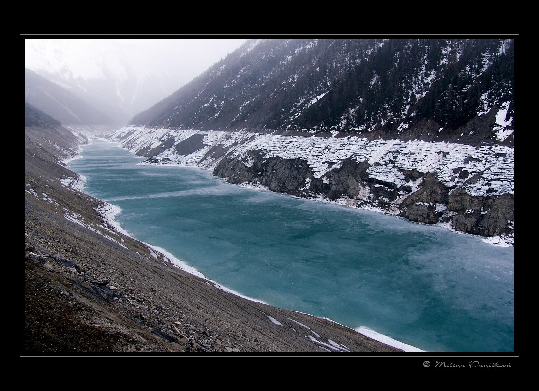 Türkis-Stausee - Livigno - Italien