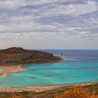 Türkisblaue Lagune auf Kreta