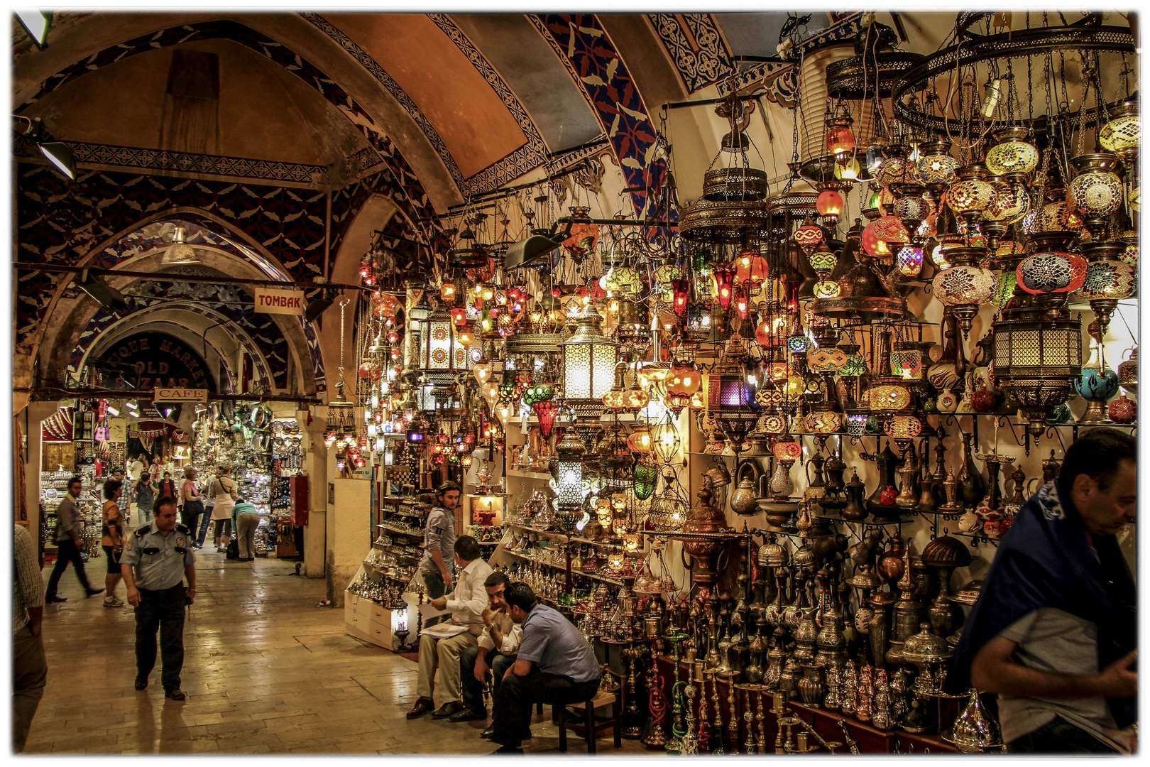 Türkisch-Lampen im Grand Bazaar - Istanbul