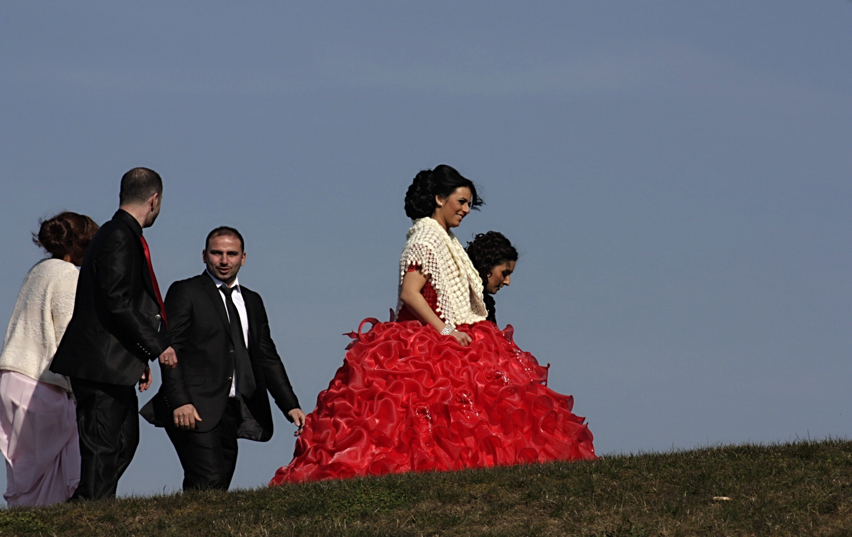 Türkische Hochzeit im Rheinpark