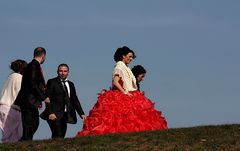 Türkische Hochzeit im Rheinpark