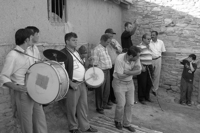 Türkische Provinz-Hochzeit -- Musiker