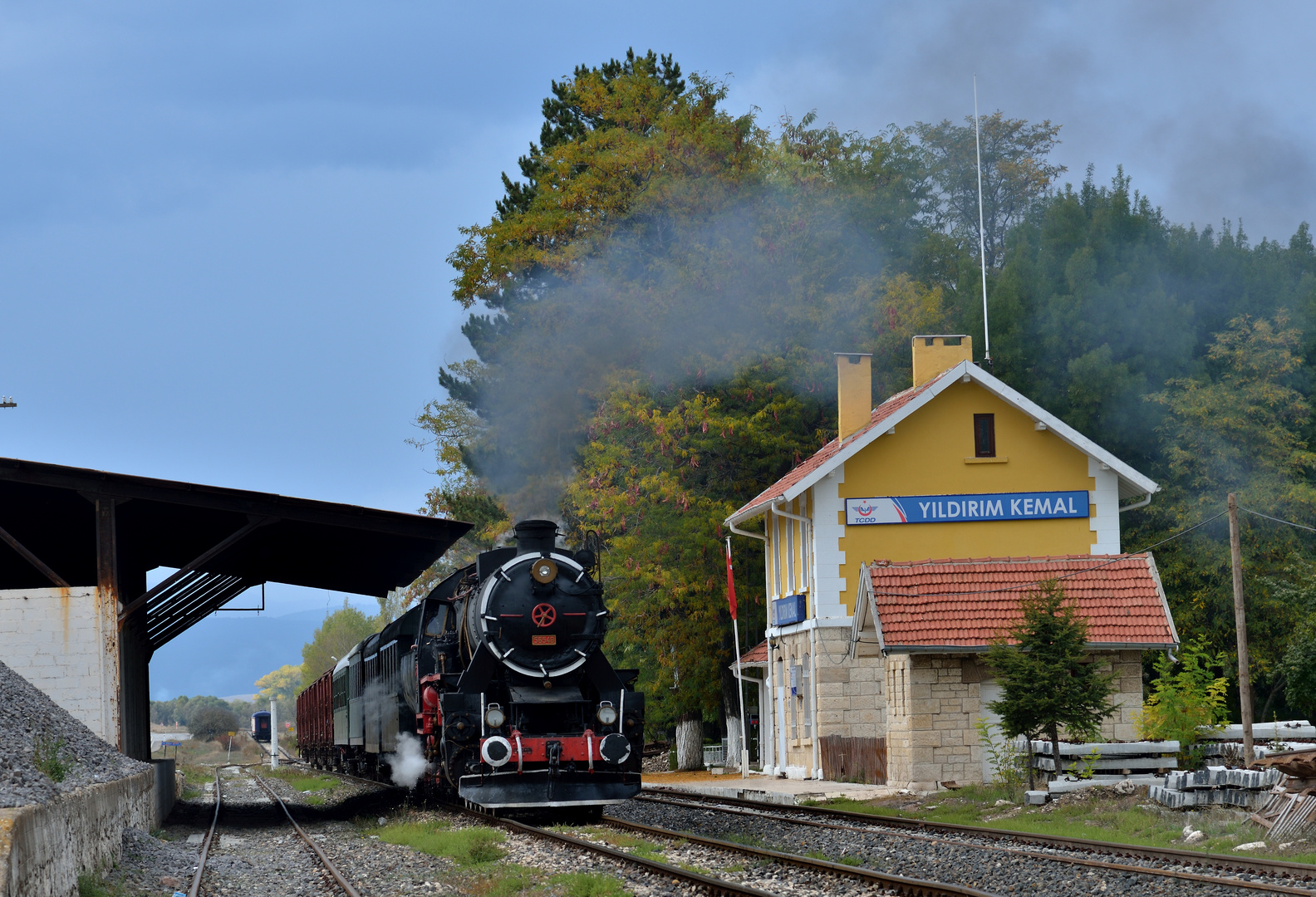 Türkischer Landbahnhof