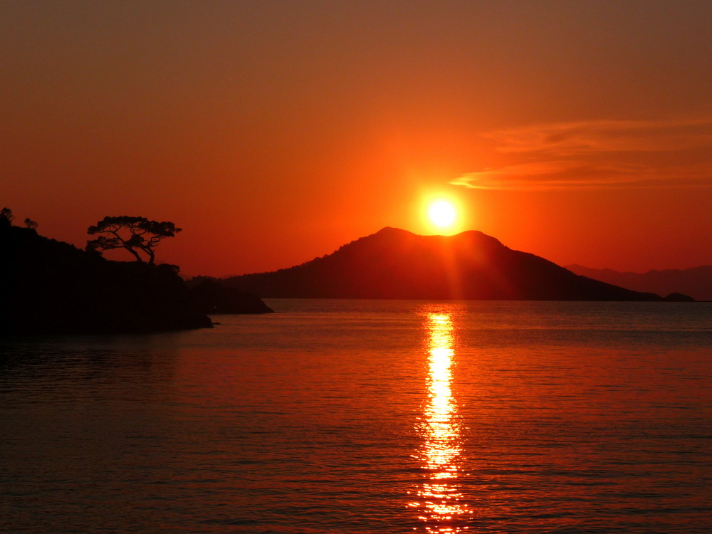 Türkischer Sonnenuntergang