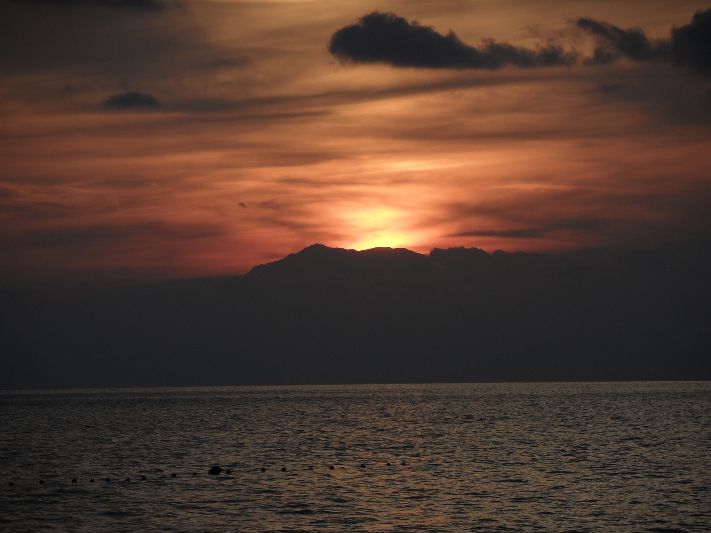 Türkischer Sonnenuntergang