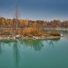 Türkise Seenlandschaft