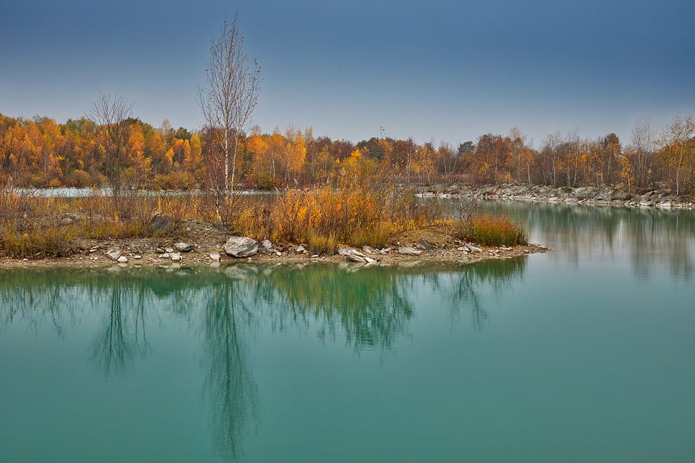 Türkise Seenlandschaft