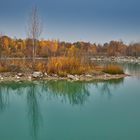 Türkise Seenlandschaft