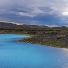 Türkisfarbene Mineralquellen am Hverfjall, Mývatn