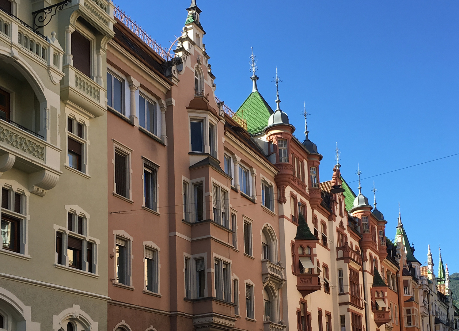 Türmchen-Impressionen aus Bozen