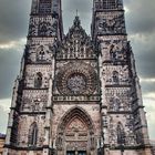 Türme der Lorenzkirche, Blick von Westen