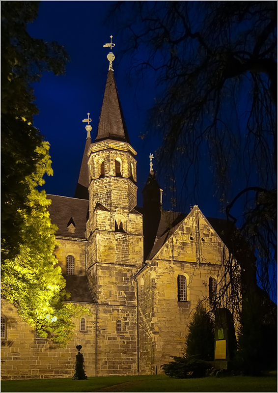 Türme der Stiftskirche St. Pankratius