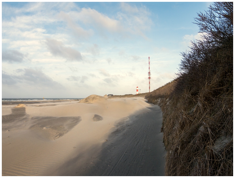 Türme, Dünen, Sand und Meer