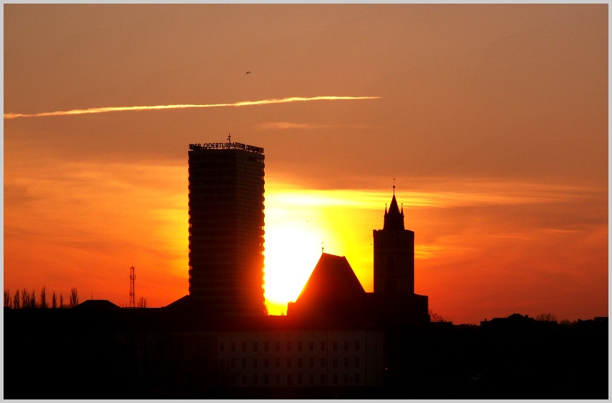 Türme im Abendlicht II