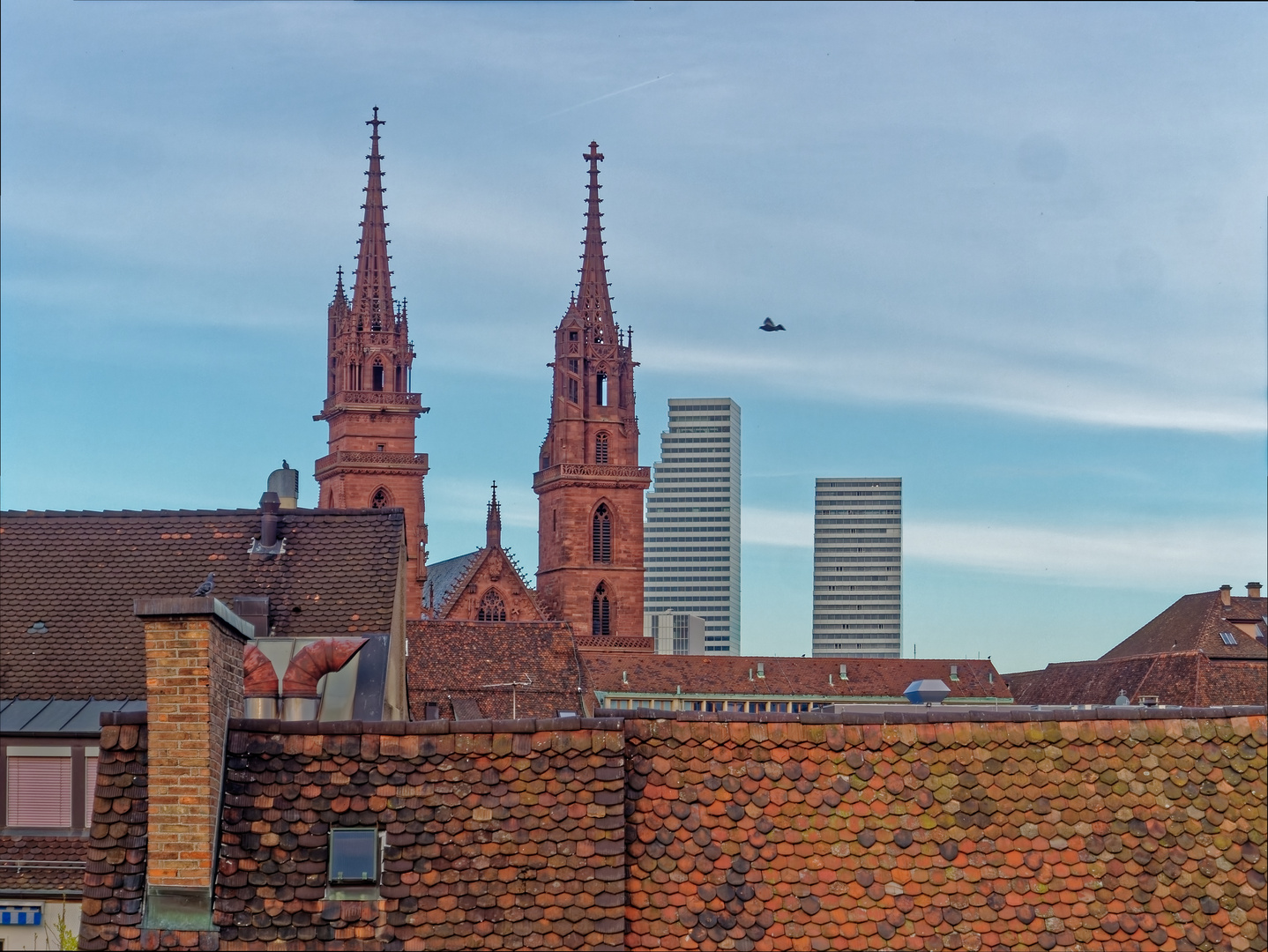 Türme über Basel