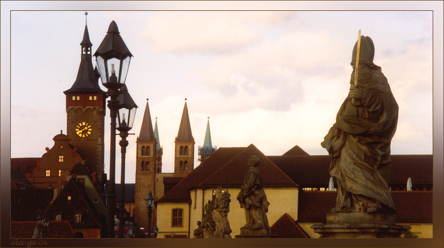 türme ... und statuen ... und laternen ...