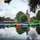 Tüschenbroicher Schloss mit Weiher .....