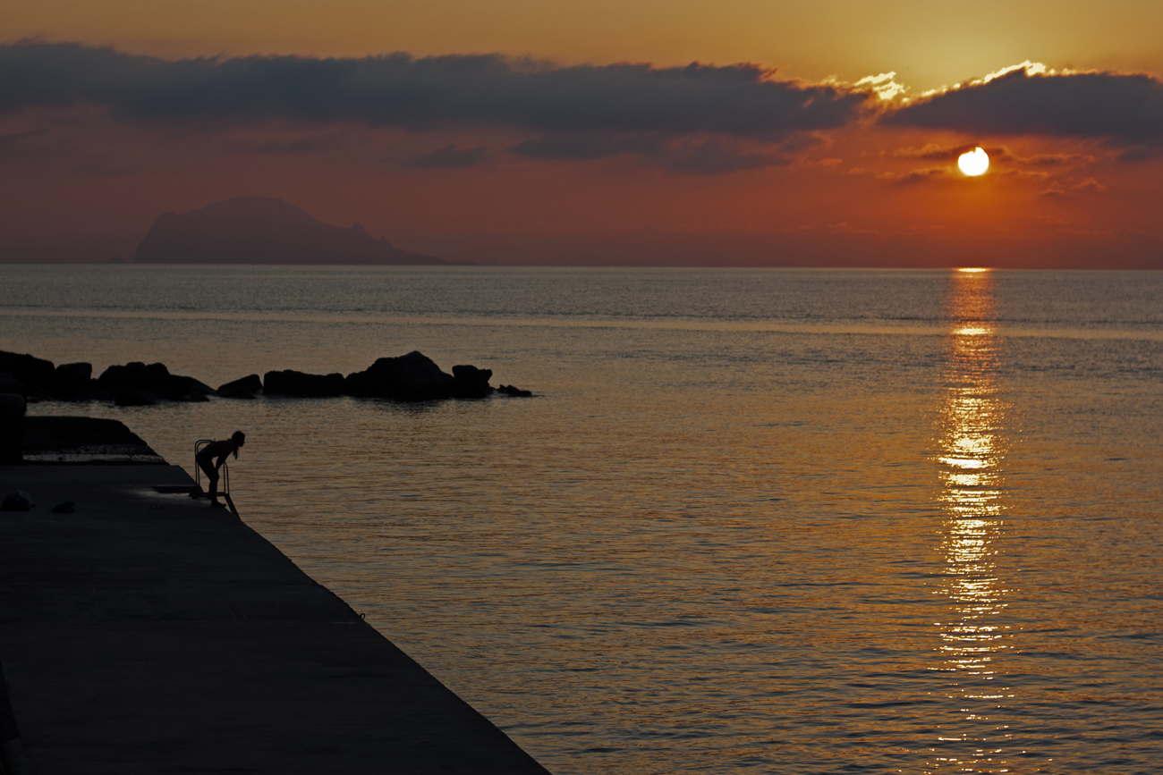 tuffo all'alba