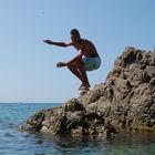 Tuffo.......sospeso tra cielo e mare