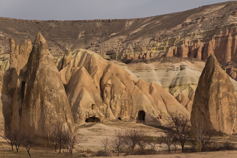 Tuffsteine in Kappadokien