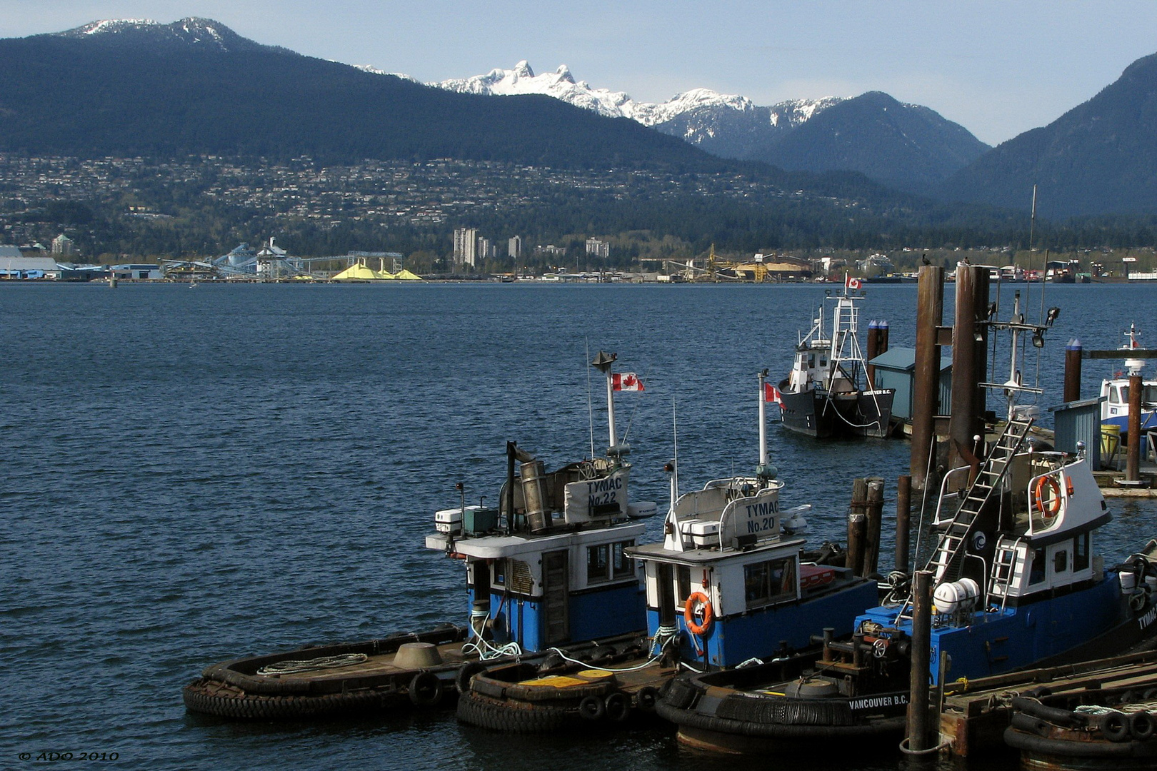 Tugboats in Vancouver's Harbour