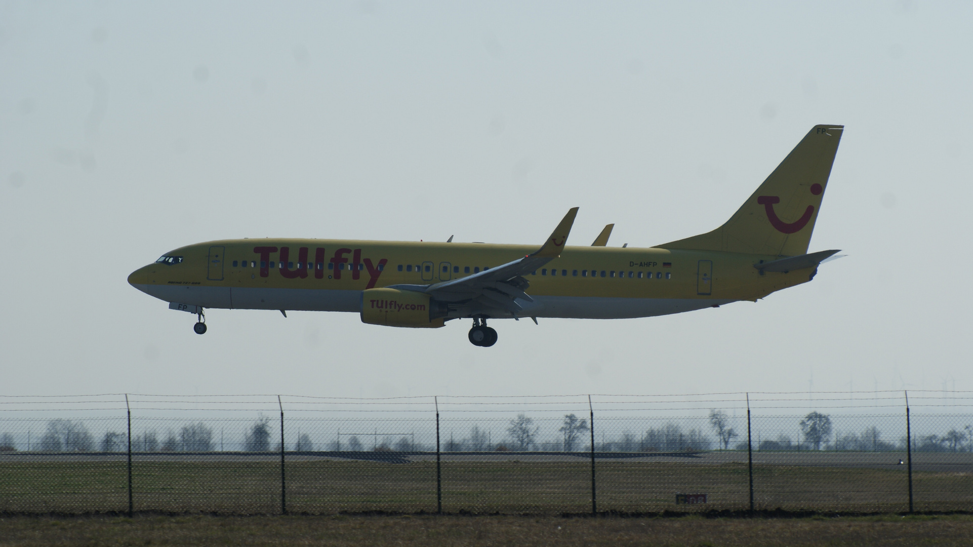 TuiFly am airport magdeburg-cochstedt