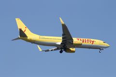 TUIfly Anflug auf Airport Frankfurt/Main