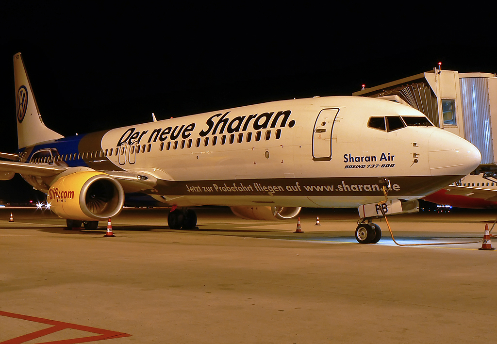 TUIfly Boeing 737-8K5(WL) D-AHFB "SharanAir" #3