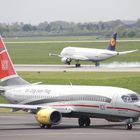 TuiFly DB ICE Sonderlackierung und Airbus A320 Lufthansa