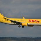 TuiFly in Anflug auf Köln