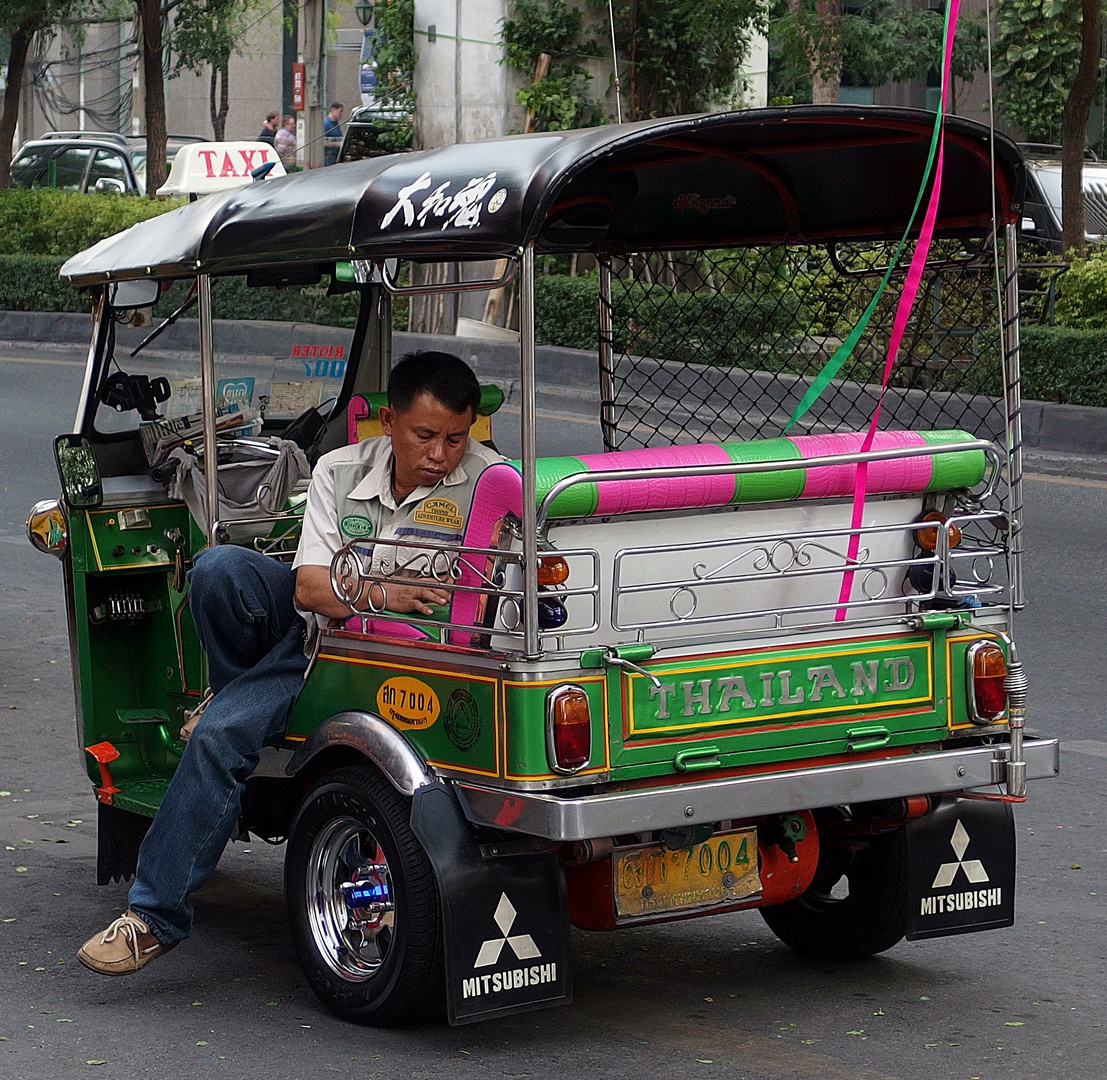 Tuk-Tuk Fahrer