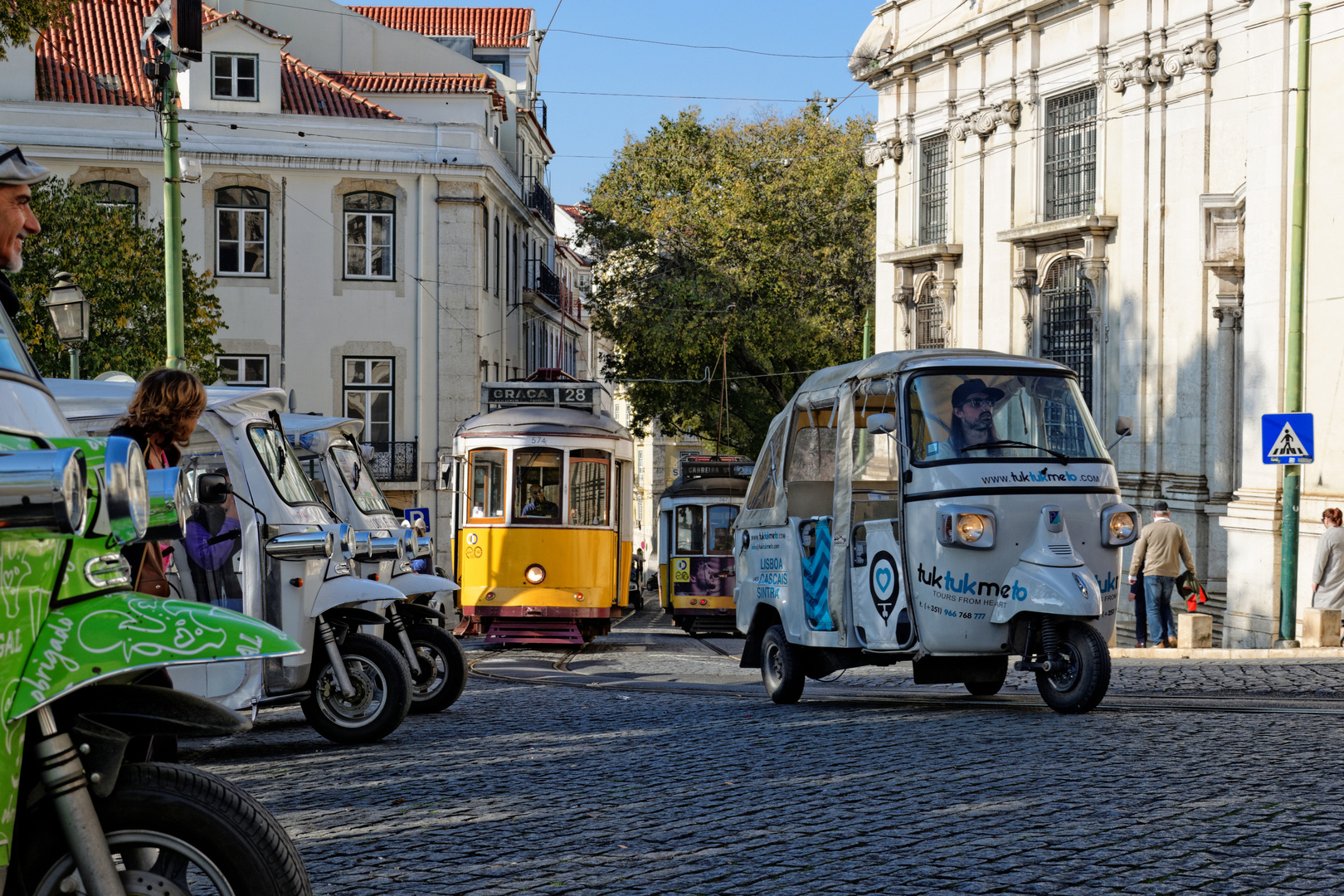 Tuk Tuk vs. Tram