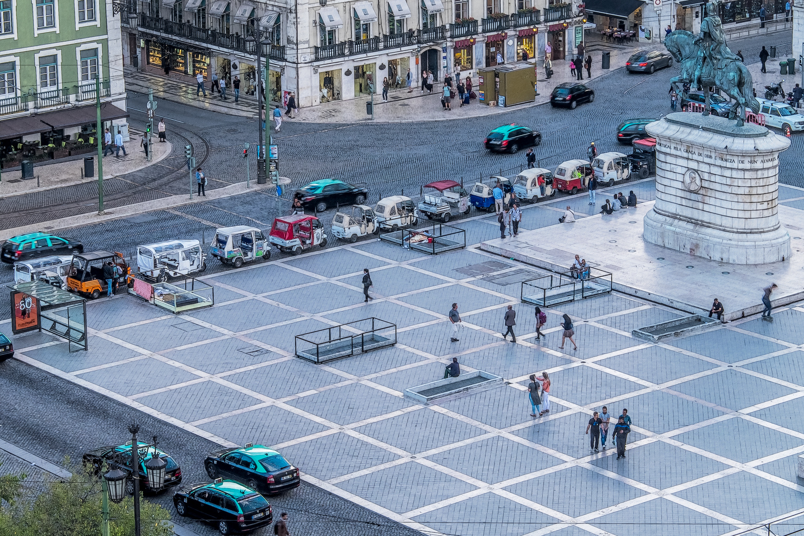 Tuk-Tuks in Lissabon