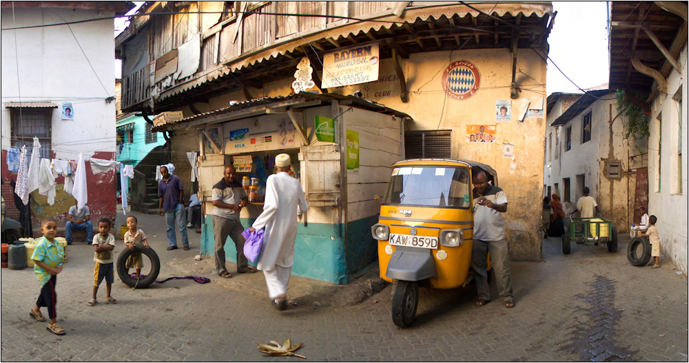 TukTuk in Mombasa Old Town