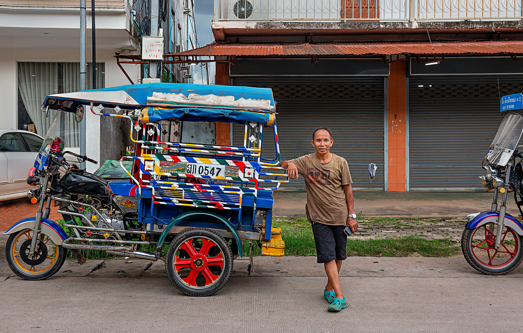 TukTuk und der Fahrer