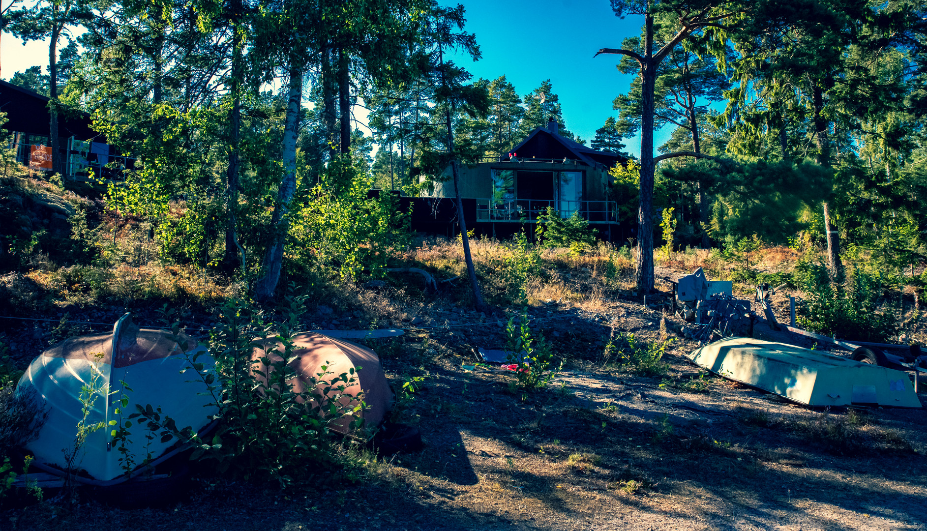 Tullviksbäcken Naturreservat in der Nähe von Grisslehamn.