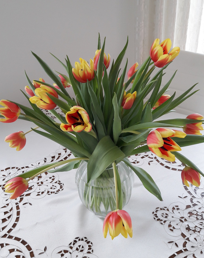 Tulpen in der Vase