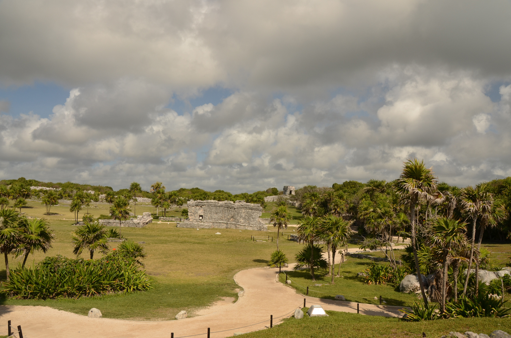 Tulum mit Polfilter