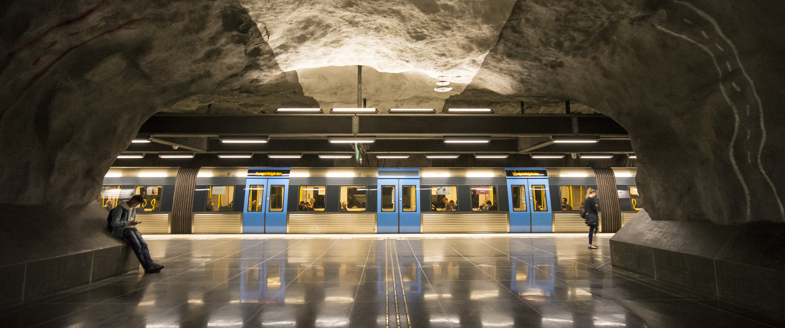 Tunelbana (Stockholm Metro) - Kungsträdgarden - 09