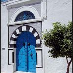 Tunesien 01 Fassade in Sidi Bou Said