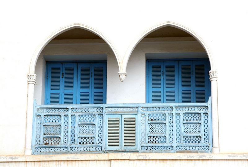 Tunesien Blau - Weiss