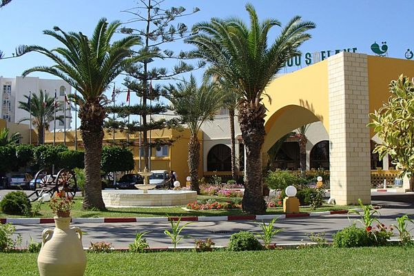 tunesien unter palmen